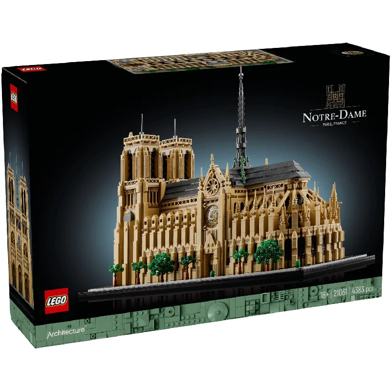 Inspiring architectural interest LEGOLEGO® Architecture Notre-Dame de Paris