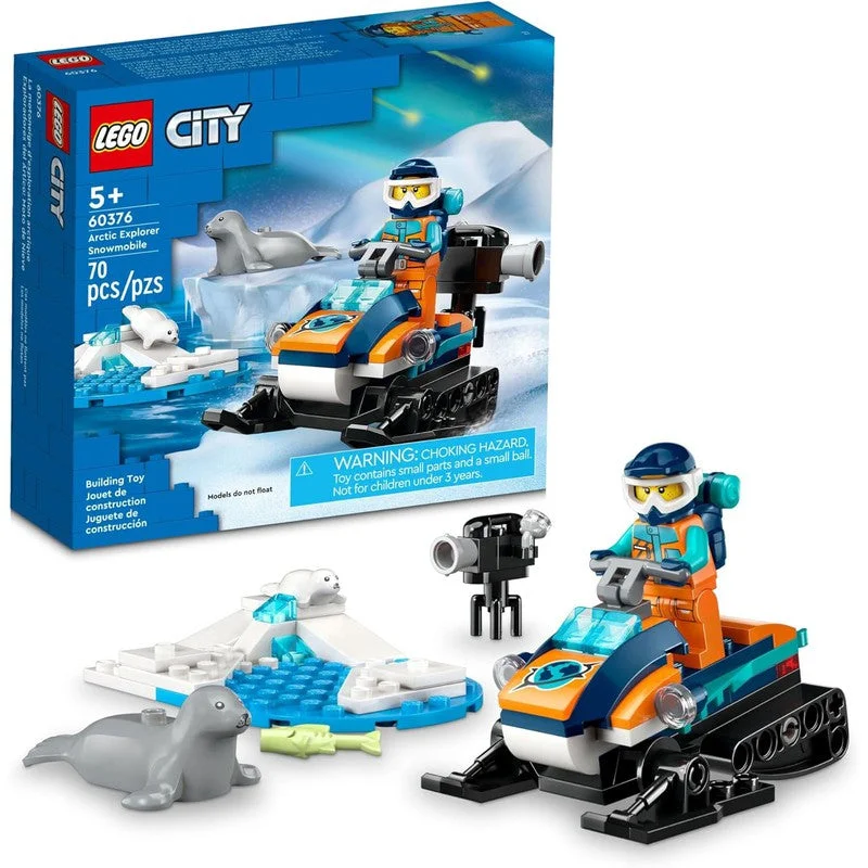 Offering endless possibilities LEGOLEGO Arctic Explorer Snow Mobile Construction Blocks Set (60376) - TM Offering endless possibilities LEGOLEGO Arctic Explorer Snow Mobile Construction Blocks Set (60376) - TM