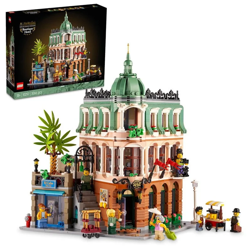 Iconic and recognizable LEGO charactersLEGO Boutique Hotel 10297 Building Kit (3,066 Pieces) - (COD Not Available)