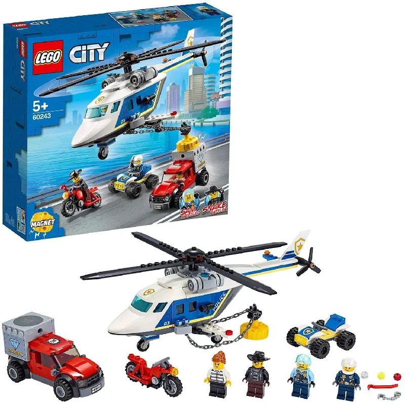 Promoting emotional regulation LEGOLEGO CITY 60243 Police Helicopter Chase