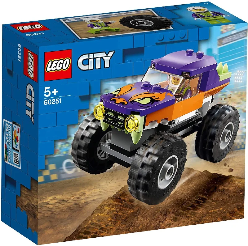 Promoting language development LEGOLEGO CITY 60251 Monster Truck Building Set