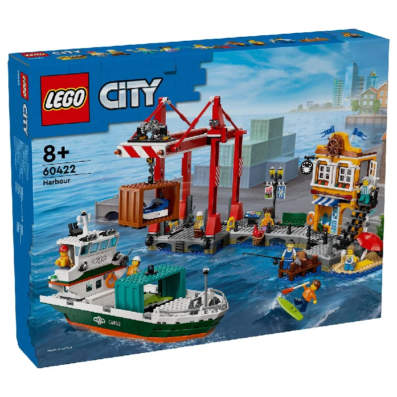 Collectible and valuable LEGO itemsLEGO® City Havnefront med fragtskib