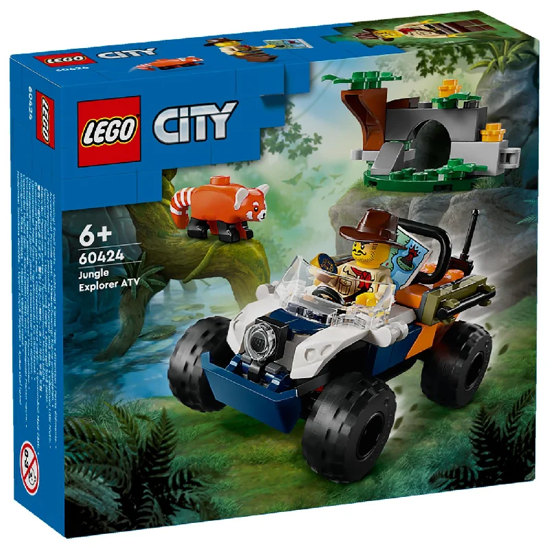 Offering interactive play LEGOLEGO® City Jungleeventyr – ATV og rød panda-mission