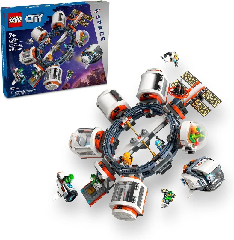 Beautifully crafted LEGO sculpturesLEGO CITY: Modular Space Station (60433) sealed