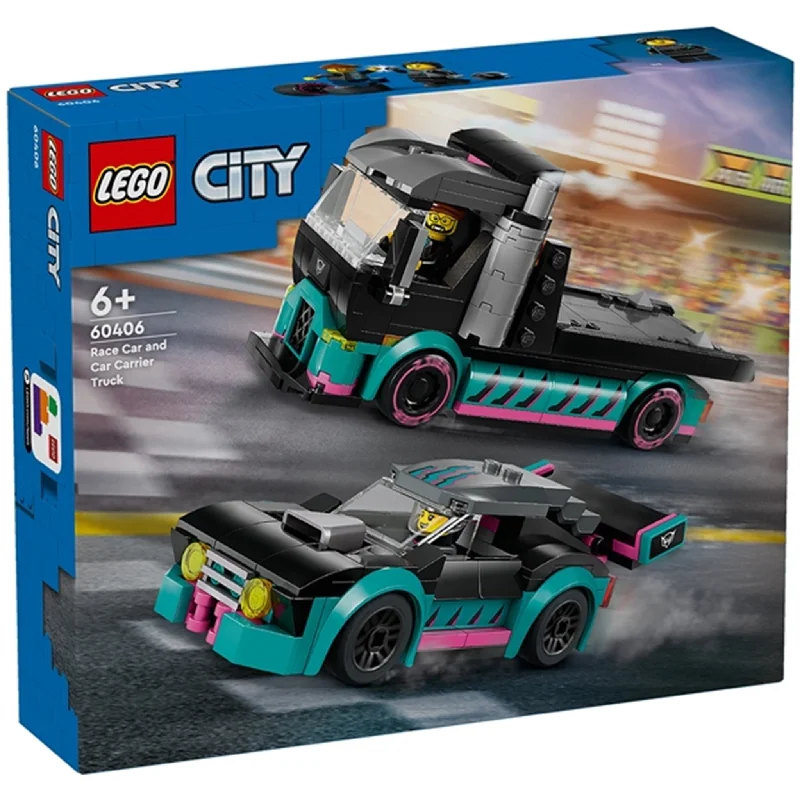 Consistently high-quality LEGO productsLEGO® City Racerbil og Biltransporter