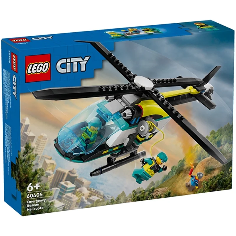 Stress-relieving LEGO buildingLEGO® City Redningshelikopter