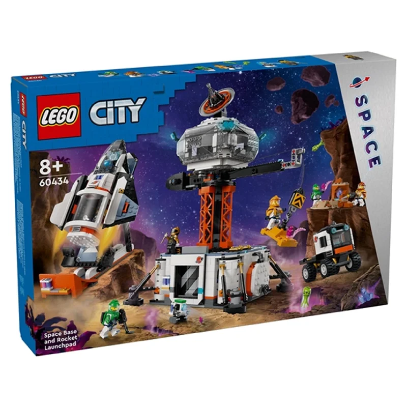Encouraging teamwork LEGO gamesLEGO® City Rumbase og Raketaffyringsrampe