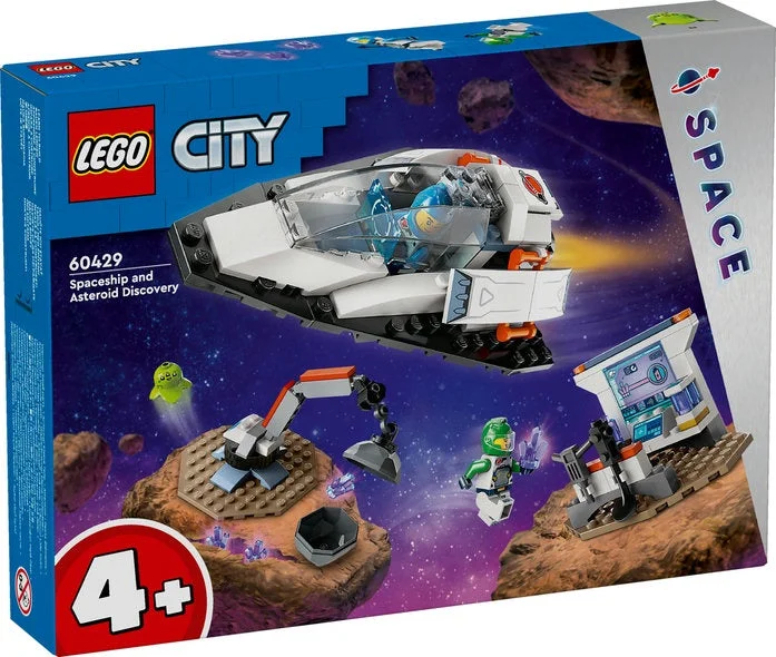 Encouraging hand-eye coordination LEGOLego City - Spaceship and Asteroid Discovery 60429