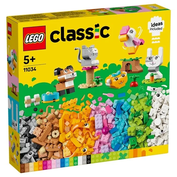 Inspiring problem-solving LEGO challengesLEGO® Classic Kreative Kæledyr
