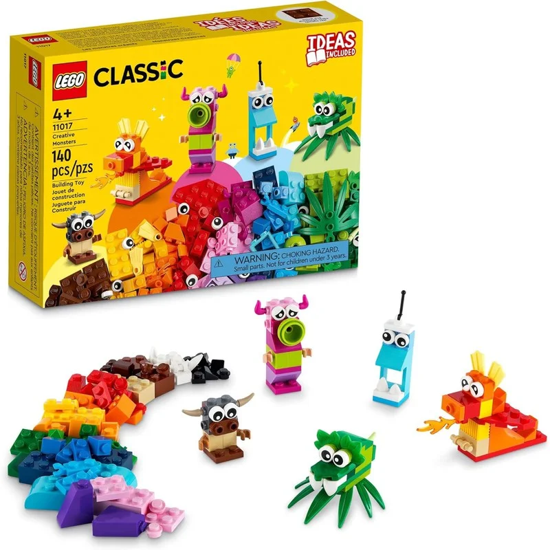 Reflecting popular cultures LEGO themesLEGO Creative Monster Construction Blocks Set (11017) - TM Reflecting popular cultures LEGO themesLEGO Creative Monster Construction Blocks Set (11017) - TM