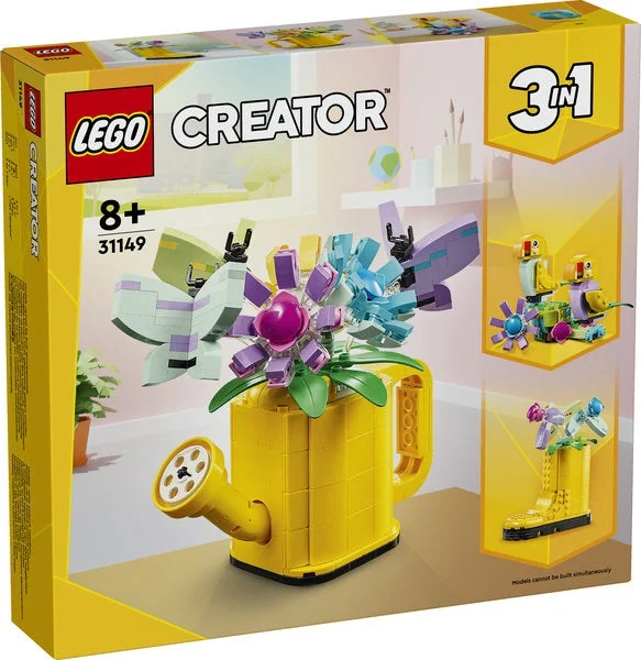 Gender-neutral LEGO toysLego Creator - 3 in 1 Flowers in a Watering Can: 31149