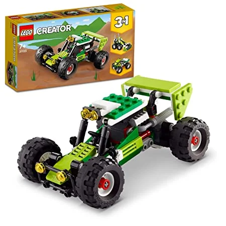 Offering a wide range of themes LEGOLEGO Creator 3 in 1 Off-Road Buggy Building Blocks Kit (31123) Offering a wide range of themes LEGOLEGO Creator 3 in 1 Off-Road Buggy Building Blocks Kit (31123)