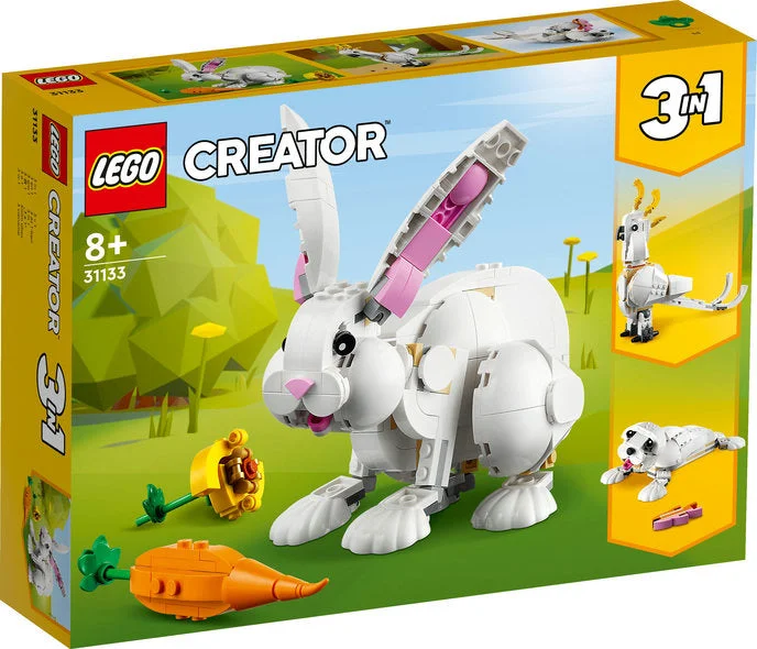 Offering a sense of accomplishment LEGOLego  Creator 3 in 1 - White Rabbit - 31133