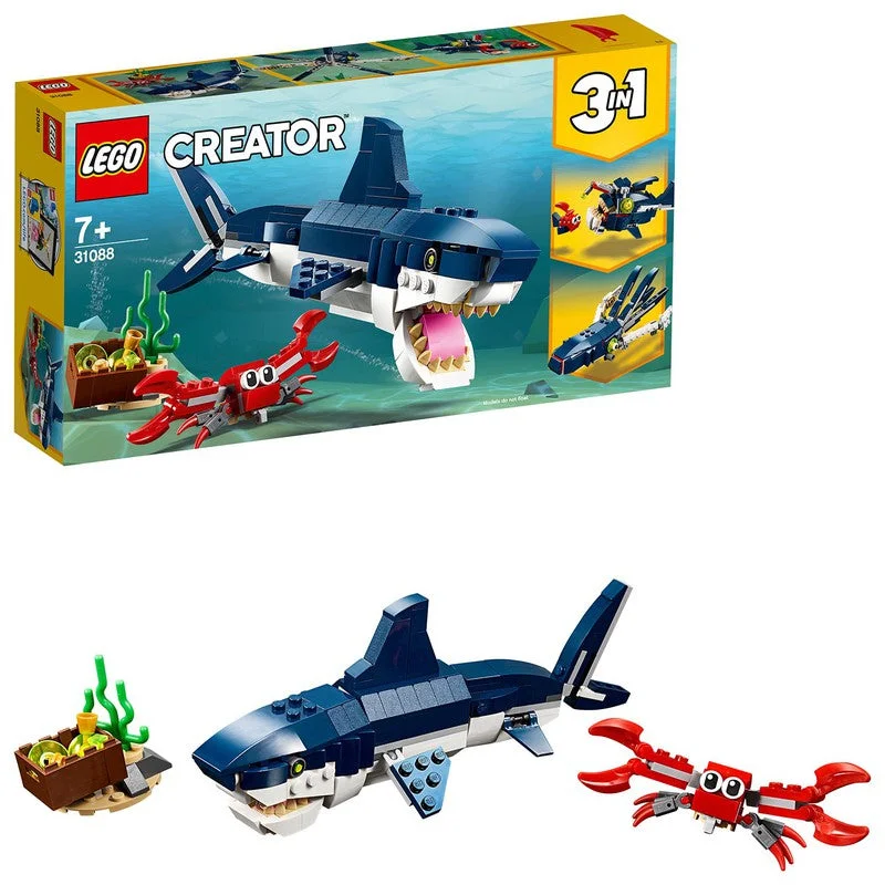 Reflecting diverse hobbies LEGO setsLego Creator Deep Sea Creatures Building Blocks Set (230 Pieces) Reflecting diverse hobbies LEGO setsLego Creator Deep Sea Creatures Building Blocks Set (230 Pieces)