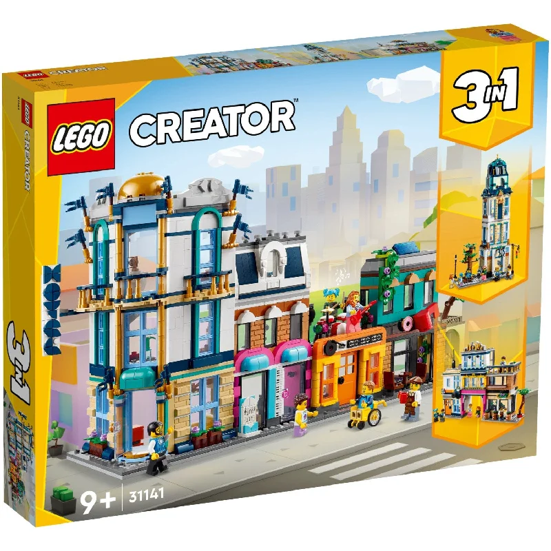 Promoting fine motor skills LEGO setsLEGO® Creator Hovedgade