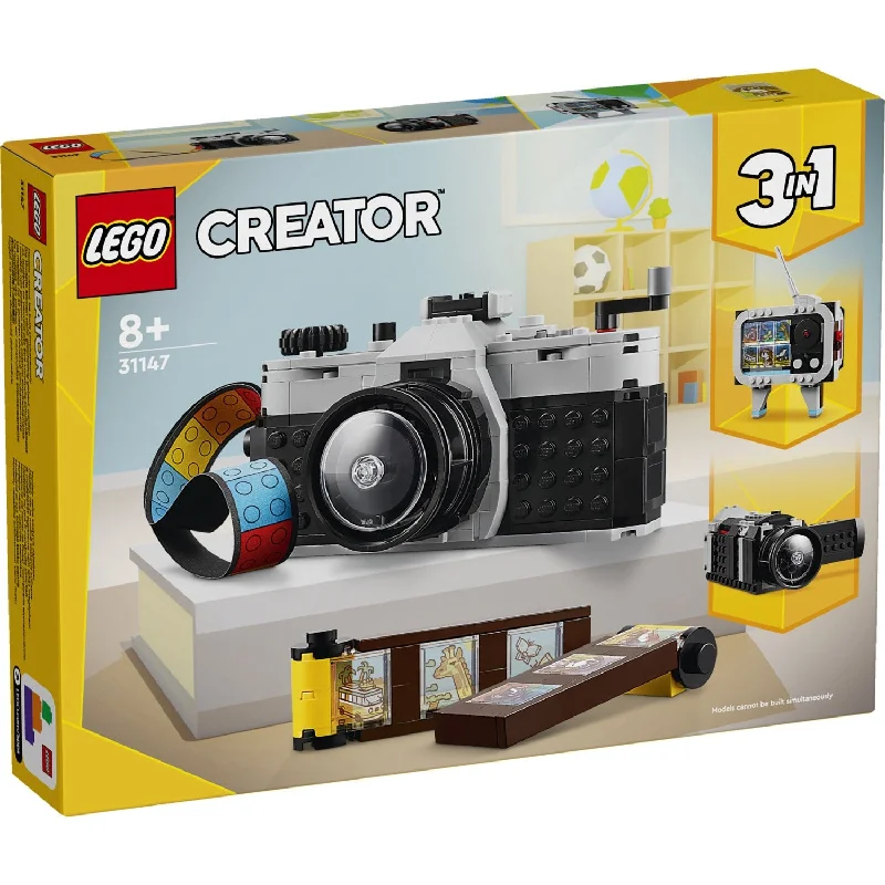 Inspiring problem-solving LEGO challengesLEGO® Creator Retro-kamera