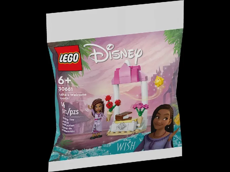 Reflecting popular cultures LEGO themesLego Disney - Asha's Welcome Booth 30661