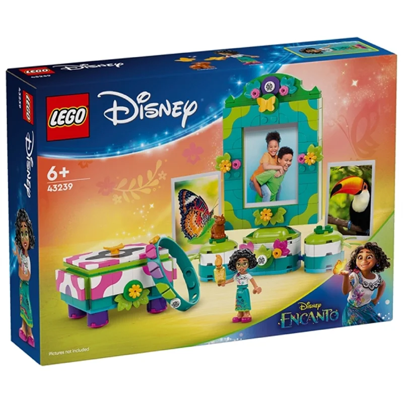 Stress-relieving LEGO buildingLEGO® Disney™ Mirabels Fotoramme og Smykkeskrin