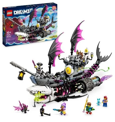 Non-toxic and safe LEGO toysLEGO 71469 DREAMZZZ - NIGHTMARE SHARK SHIP