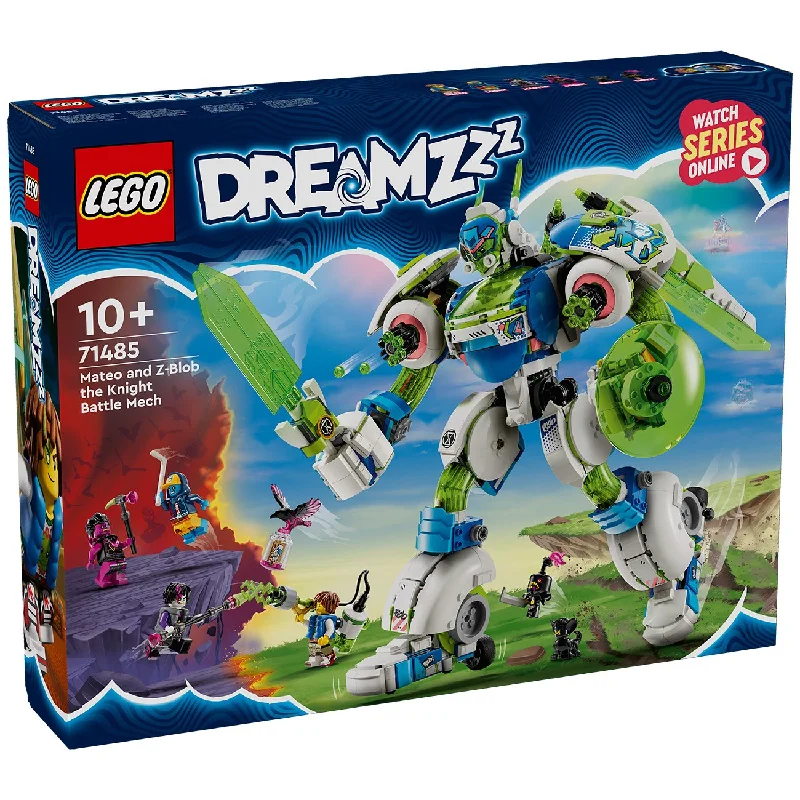 Offering a sense of nostalgia LEGOLEGO® DREAMZzz™Mateo og kamprobotten ridder-Z-Blob