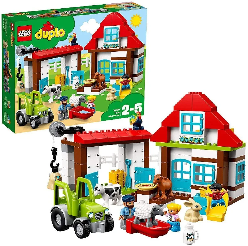 Fun-filled LEGO adventuresLEGO DUPLO 10869 Town Farm Adventures Building Set
