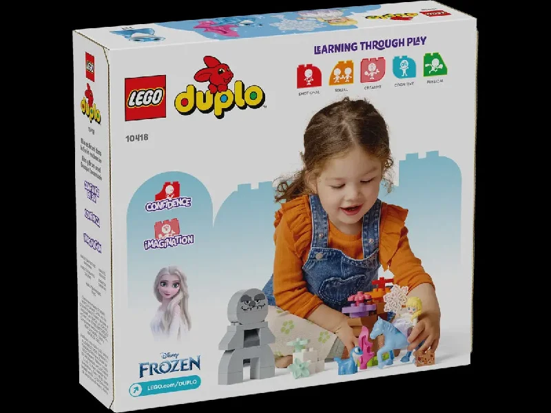 Finely detailed LEGO structuresLego Duplo Disney Frozen - Elsa & Bruni in the Enchanted Forest 10418 Finely detailed LEGO structuresLego Duplo Disney Frozen - Elsa & Bruni in the Enchanted Forest 10418