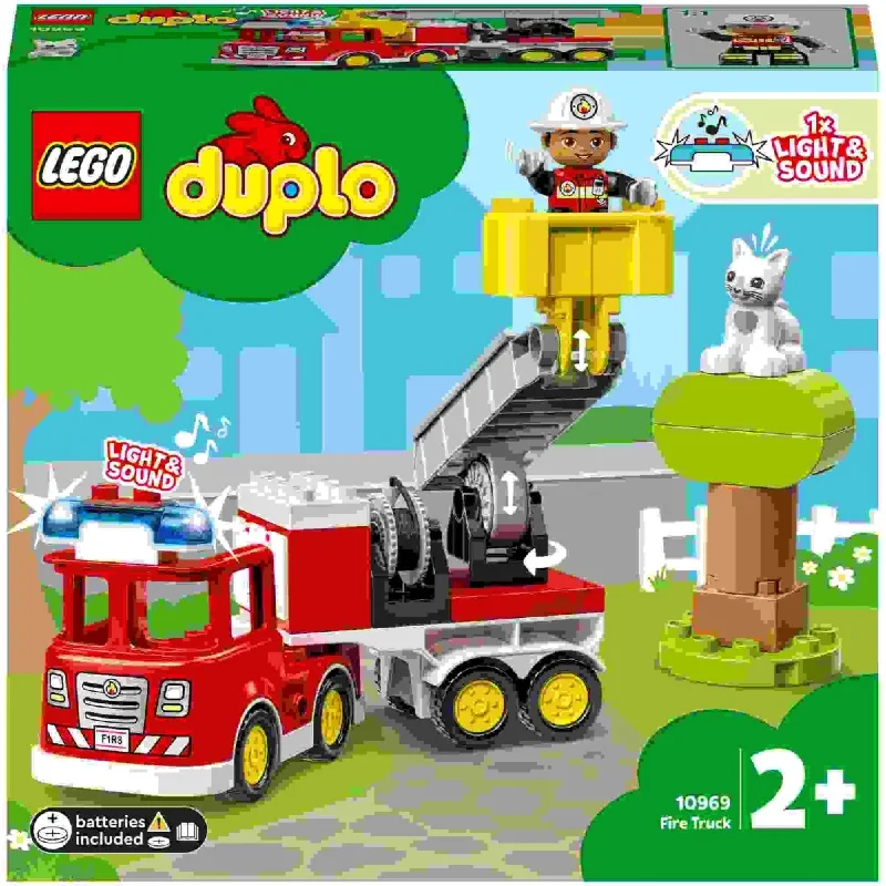 Encouraging social interaction LEGOLego Duplo - Fire Truck 10969