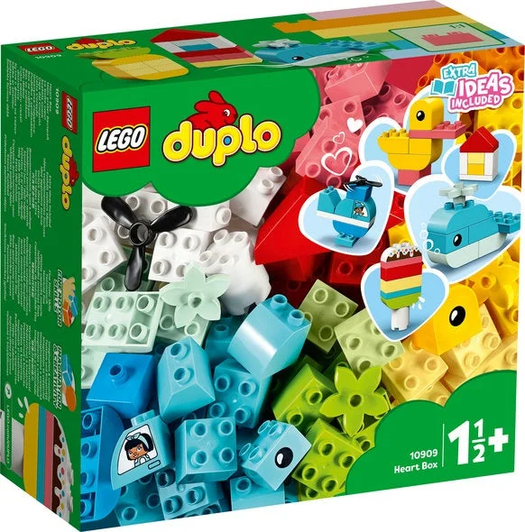 Time-honored LEGO traditionsLego Duplo Heart Box  - box of bricks: 10909