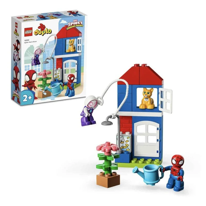 Promoting emotional intelligence LEGOLEGO Duplo Marvel Spider-Man's House 10995 Building Toy Set (25 Pieces)