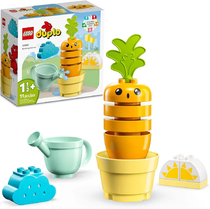 Inspiring future engineers LEGOLEGO DUPLO - My First Growing Carrot 10981