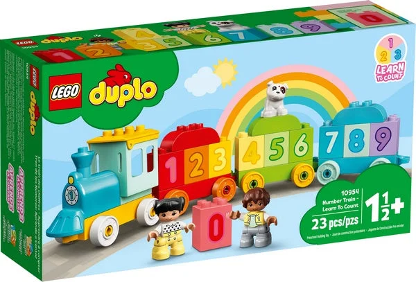 Universally loved LEGO toysLego Duplo - Number Train Learn To Count 10954