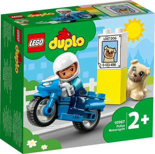 Promoting fine art skills LEGO modelsLego Duplo Police Motorcycle 10967