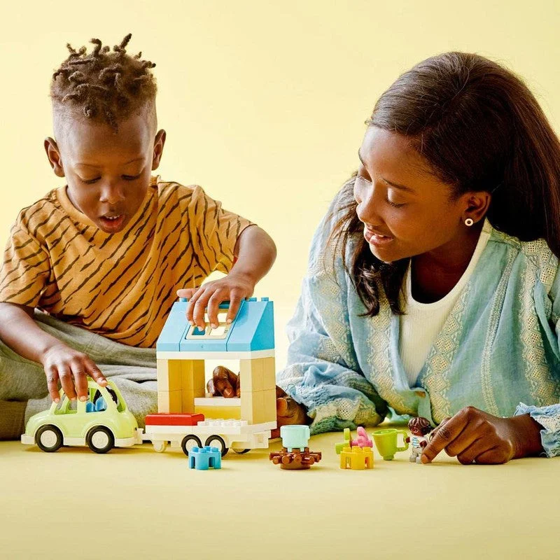 Intricate and intricate LEGO designsLEGO Duplo Town Family House On Wheels 10986 Building Toy Set (31 Pieces) Intricate and intricate LEGO designsLEGO Duplo Town Family House On Wheels 10986 Building Toy Set (31 Pieces)