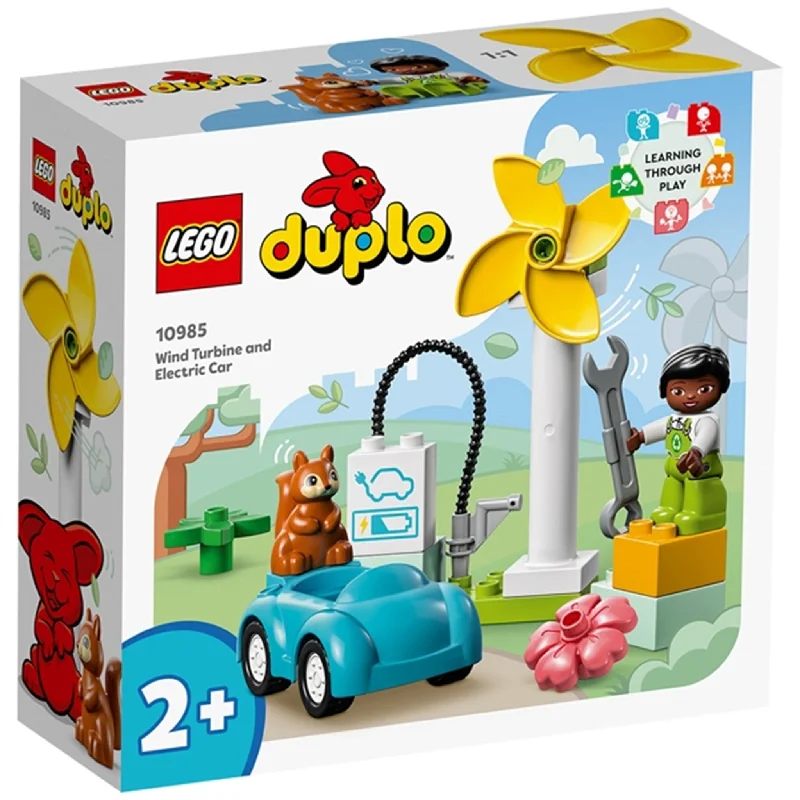 Gender-neutral LEGO toysLEGO Duplo Wind Turbine and Electric Car
