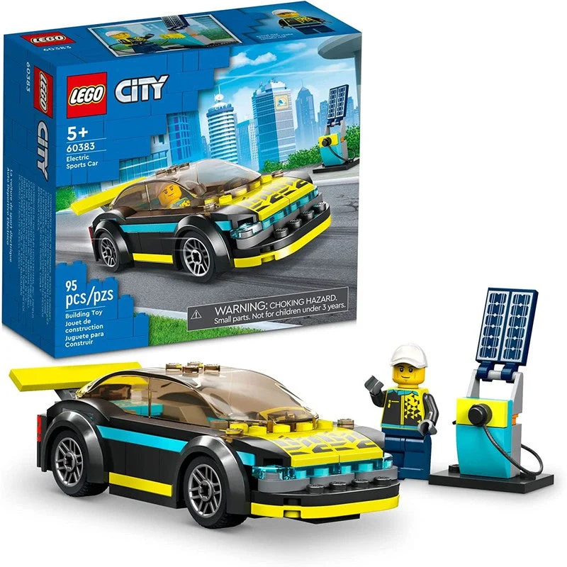 Customizable and personalized LEGO optionsLEGO Electric Sports Car Construction Blocks Set (60383) - TM Customizable and personalized LEGO optionsLEGO Electric Sports Car Construction Blocks Set (60383) - TM