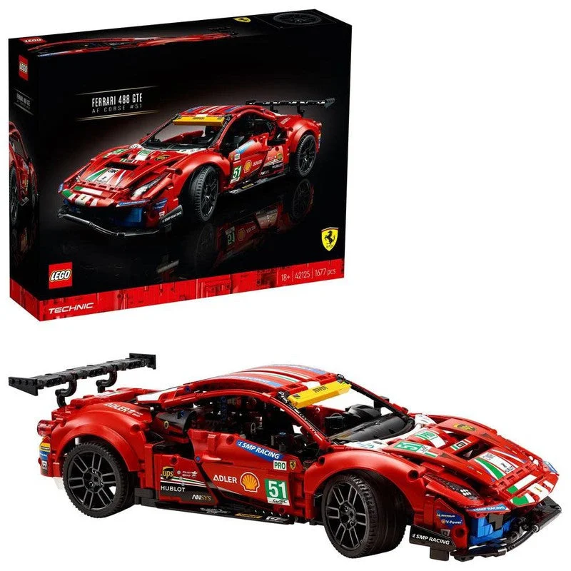 Adorable and charming LEGO charactersLego Ferrari 488 GTE AF Corse 51 V29 Building Blocks (1677 Pieces) - (COD Not Available) Adorable and charming LEGO charactersLego Ferrari 488 GTE AF Corse 51 V29 Building Blocks (1677 Pieces) - (COD Not Available)