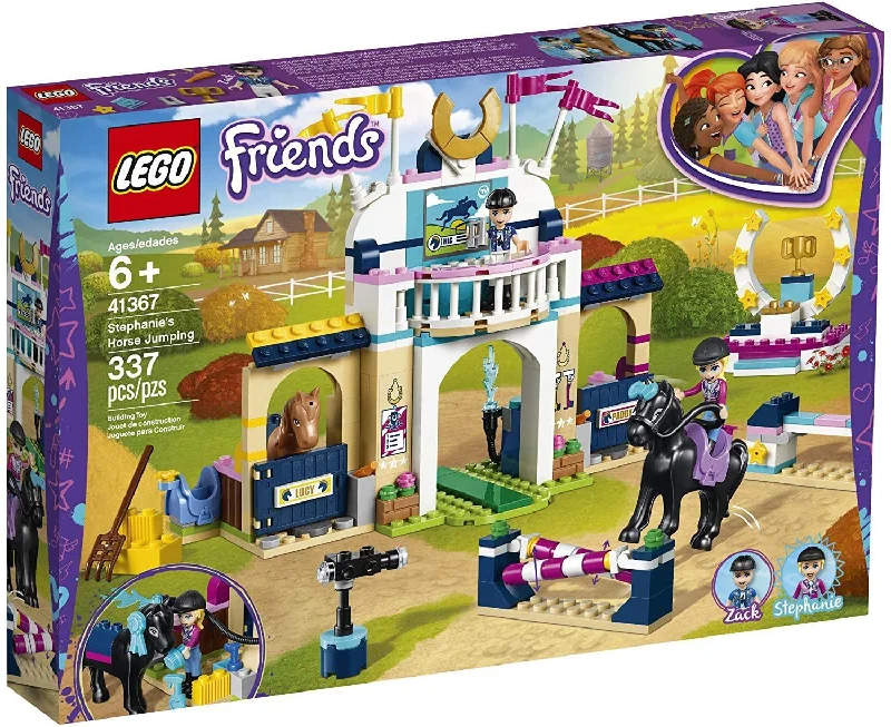 Stimulating and engaging LEGO playLEGO FRIENDS 41367 Stephanie's Horse Jumping Building Playset Stimulating and engaging LEGO playLEGO FRIENDS 41367 Stephanie's Horse Jumping Building Playset