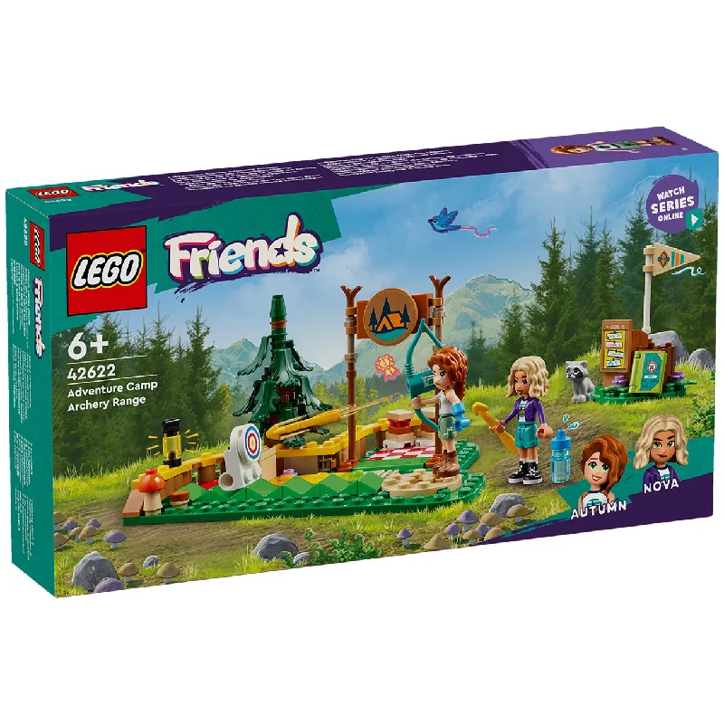 Highly adaptable LEGO creationsLEGO® Friends Adventure Camp – bueskydningsbane