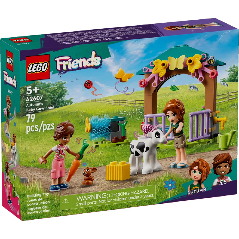 Seamlessly fitting LEGO connectionsLEGO® Friends: Cobertizo Del Ternero De Autumn