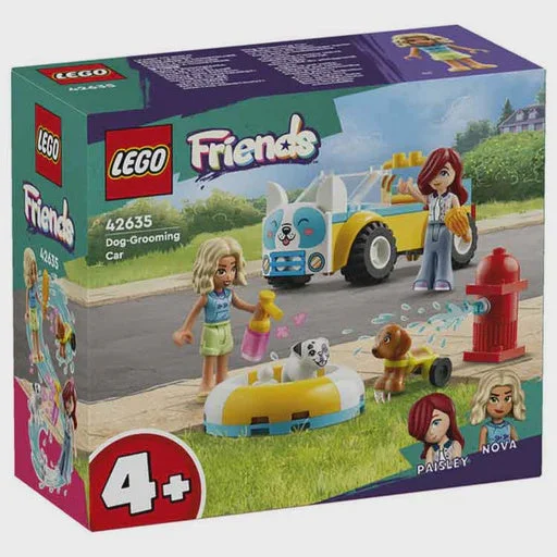 Adorable and charming LEGO charactersLego Friends-  Dog-Grooming Car 42635