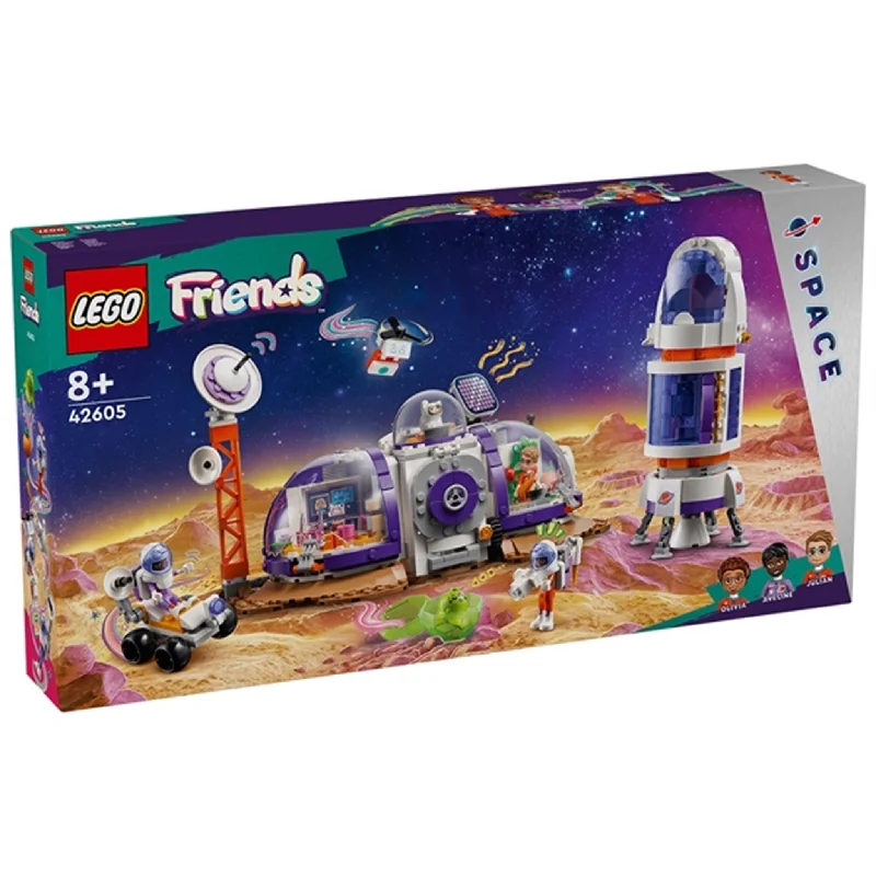 Offering a sense of nostalgia LEGOLEGO® Friends Mars Rumbase og Raket