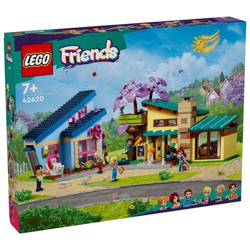 Encouraging resourcefulness LEGOLEGO® Friends Olly og Paisleys Huse