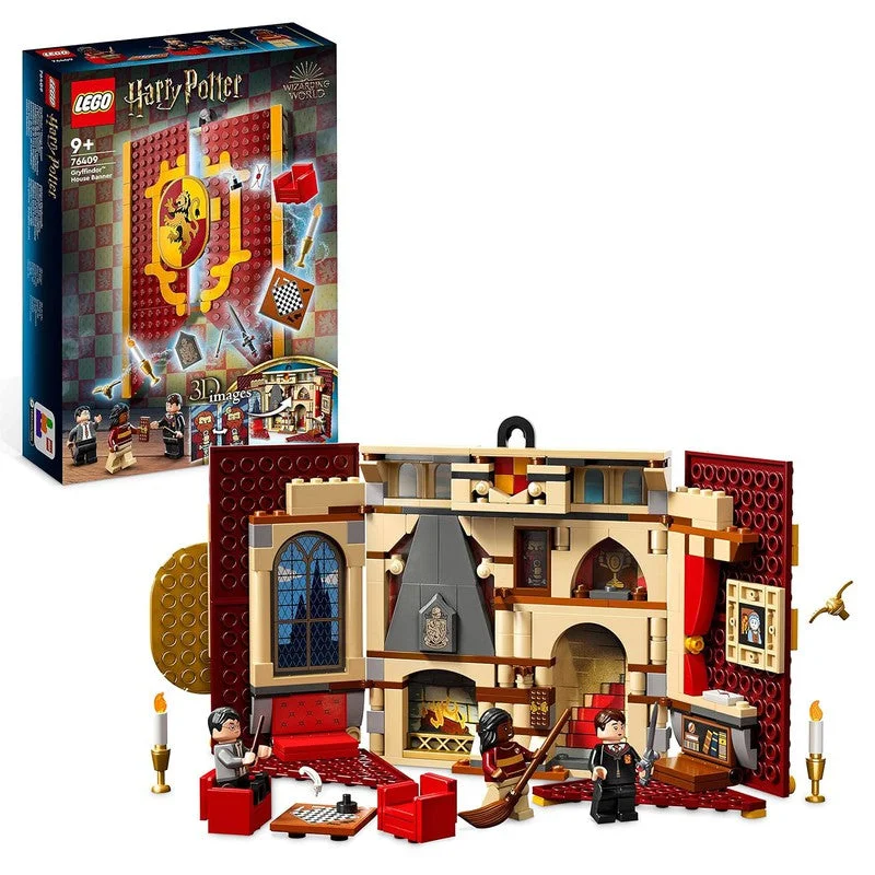 Endlessly customizable LEGO setsLego Harry Potter Gryffindor House Banner Building Blocks Construction Set (285 Pieces) Endlessly customizable LEGO setsLego Harry Potter Gryffindor House Banner Building Blocks Construction Set (285 Pieces)
