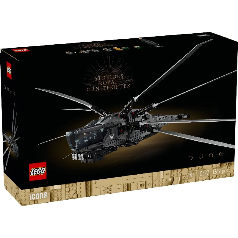 Enhancing problem-solving skills LEGOLEGO® Icons Dune Atreides Royal Ornithopter