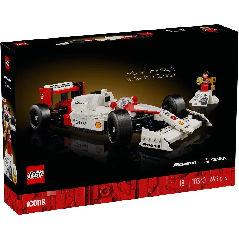 Encouraging hand-eye coordination LEGOLEGO® Icons McLaren MP4/4 og Ayrton Senna