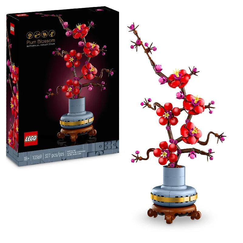 Iconic and recognizable LEGO charactersLEGO Icons: Plum Blossom Flower Building Set 10369 Iconic and recognizable LEGO charactersLEGO Icons: Plum Blossom Flower Building Set 10369