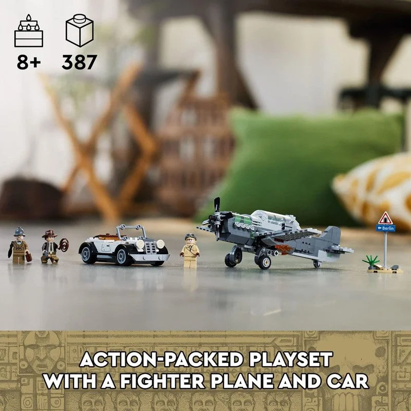 Stress-relieving LEGO buildingLEGO Indiana Jones and the Last Crusade Fighter Plane Chase 77012 Building Set (387 Pieces) Stress-relieving LEGO buildingLEGO Indiana Jones and the Last Crusade Fighter Plane Chase 77012 Building Set (387 Pieces)