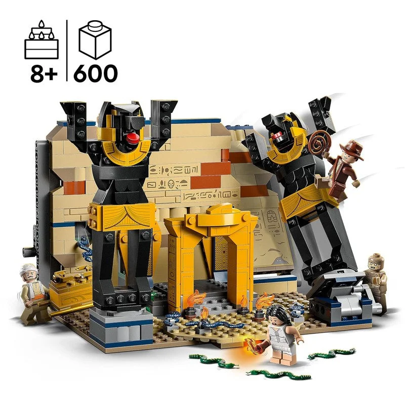 Enhancing cognitive development LEGOLEGO Indiana Jones Escape from The Lost Tomb 77013 Building Kit (600 Pieces)