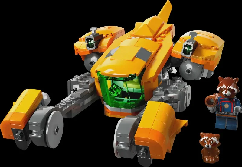 Reflecting diverse hobbies LEGO setsLego Marvel Baby Rocket's Ship 76254