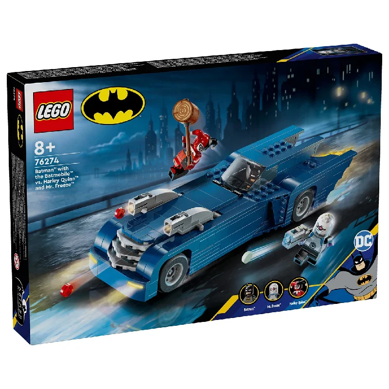 Offering educational value LEGOLEGO® Marvel Batman™ og Batmobile™ mod Harley Quinn™ og Mr. Freeze™ Offering educational value LEGOLEGO® Marvel Batman™ og Batmobile™ mod Harley Quinn™ og Mr. Freeze™